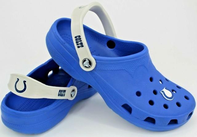 Crocs Classic Clog NFL Edtiion Indianapolis Colts, Men 9 Crocs Classic Clog NFL Edtiion Indianapolis Colts, Men 9