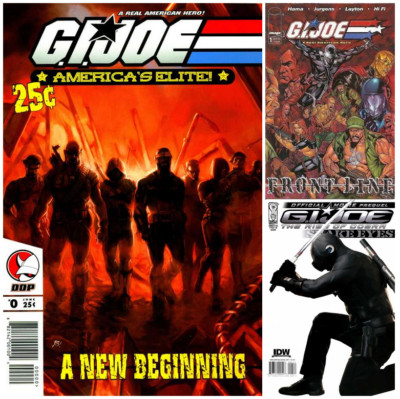 GI Joe U PICK comic 1-36 Americas Elite Cobra Movie Frontline Reloaded Helix IDW