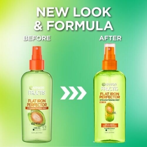 Garnier Fructis Style Flat Iron Perfector Straightening Mist, 6 fl oz..