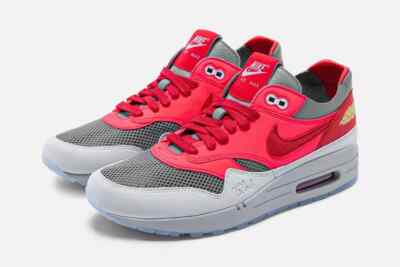 NIKE AIR MAX 1 x CLOT KISS OF DEATH ''SOLAR RED ''2021 SIZE 11 NEW IN HAND