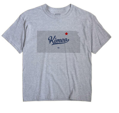 Kimeo Kansas KS T-Shirt MAP