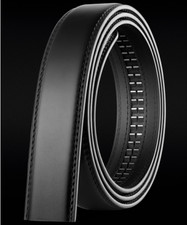 Men's Ratchet Belt Genuine Leather Mens Belt with Slide Ratchet Belts for men