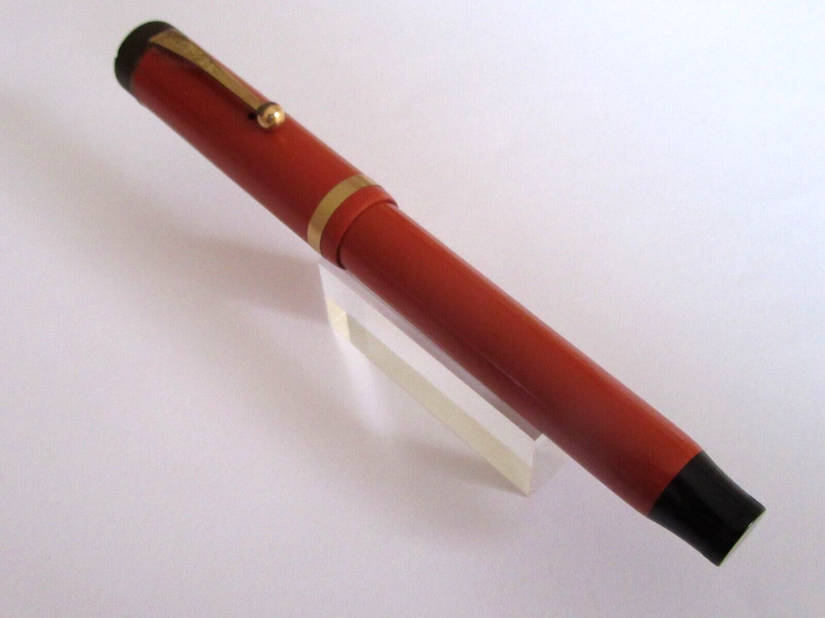 Mythical Parker Duofold Flat Top Big Red Collection 139Mm AA1 | eBay