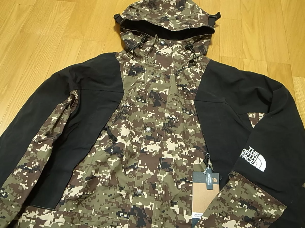 THE NORTH FACE 1994 RETRO MOUNTAIN LIGHT FUTURELIGHT JACKET DIGI CAMO size L