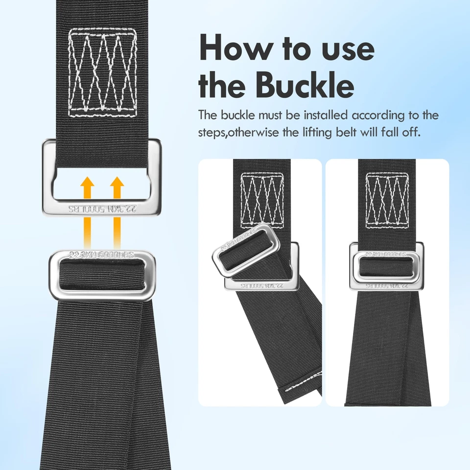 Tragegurte Umzug Möbel SetKraftvolle Transportgurt Stark langlebig und bis zu... - Bild 4 von 4