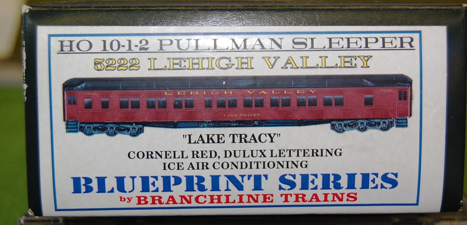 Branchline HO Scale Lehigh Valley HWT 1012 Pullman "Lake Tracy" Kit