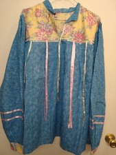 Native American Style Ribbon Shirt