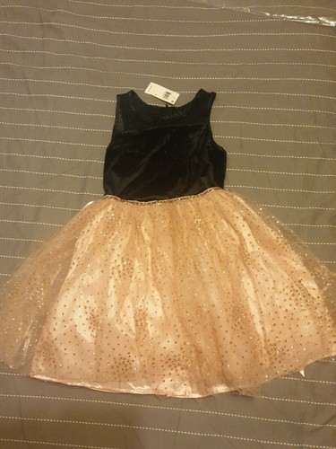 girls velvet glitter mesh dress uk 