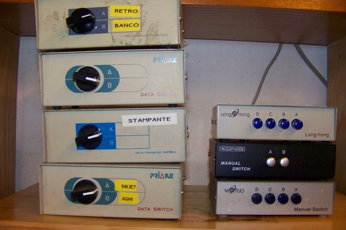 DATA SWITCH MANUELL (7ER SET) FÜR GERÄTE UND DRUCKER - Bild 2 von 2