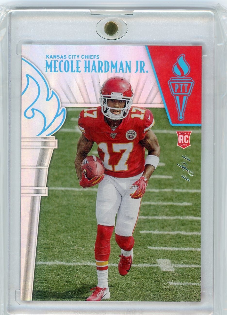 Mecole Hardman Panini Passing the Torch #51 Platinum 1/1