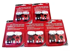 10 ATE PRO COLOR CODED HEAVY DUTY TOP POST POSITIVE NEGATIVE BATTERY TERMINALS