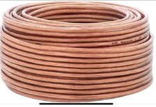 Speaker Cable 2 x 4mm AWG 12 Multi Strand Premium Quality Oxygen Free Audio wire
