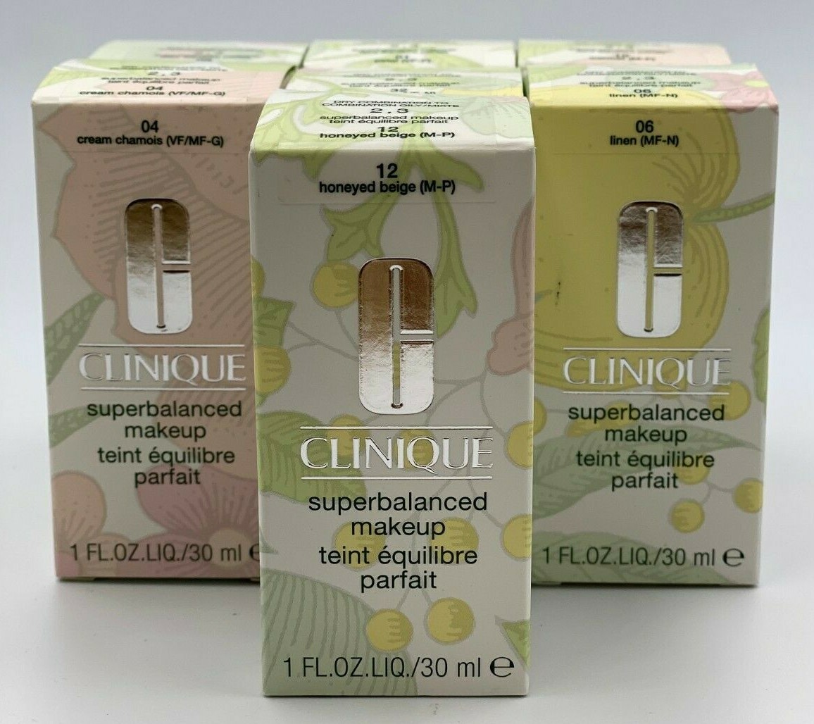 Clinique Superbalanced Makeup 1oz/ 30ml New In Box Choose Shade +