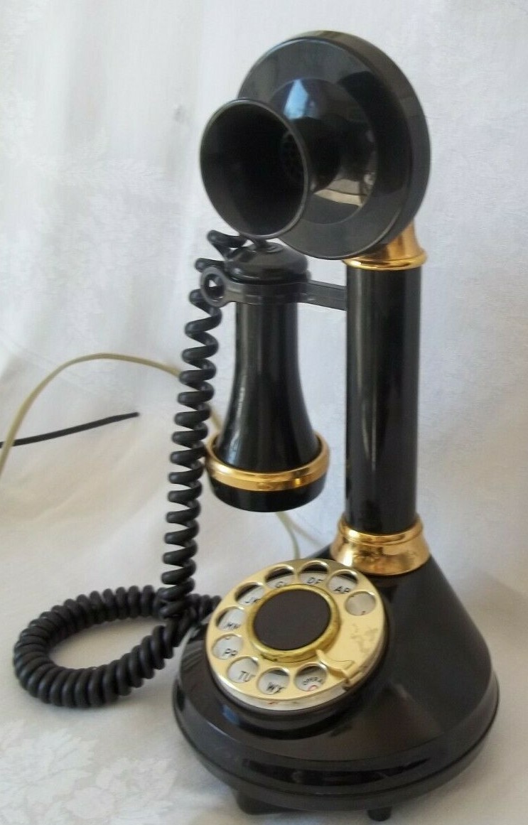 1973 American Telecommunications The Candlestick Telephone for
