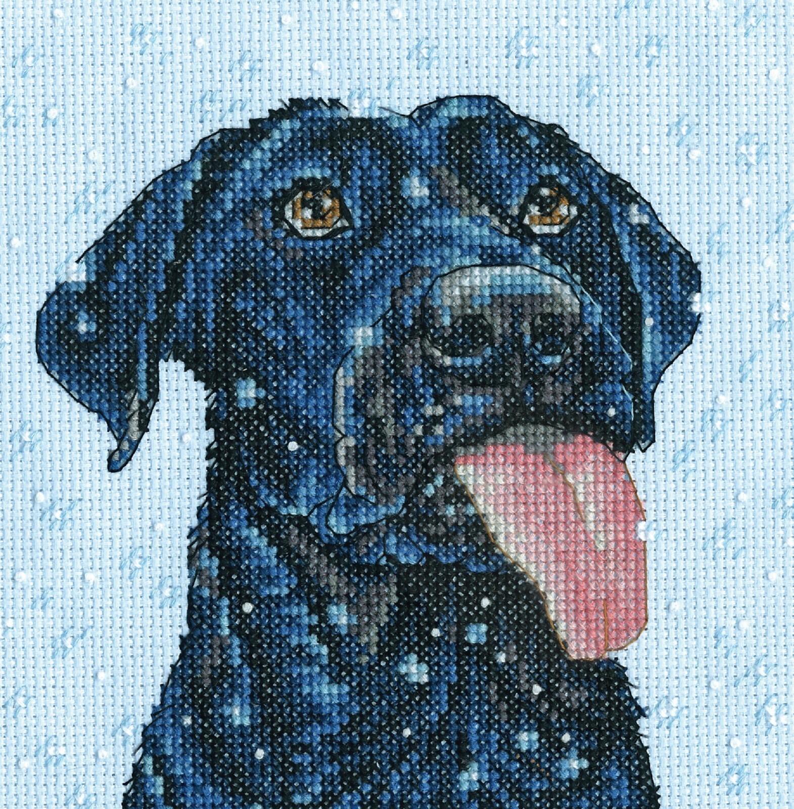 Dimensions Snow Dog Counted Cross Stitch Kit