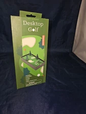 Likkerland Desk Top Mini-golf Game New sand trees putter mini golf