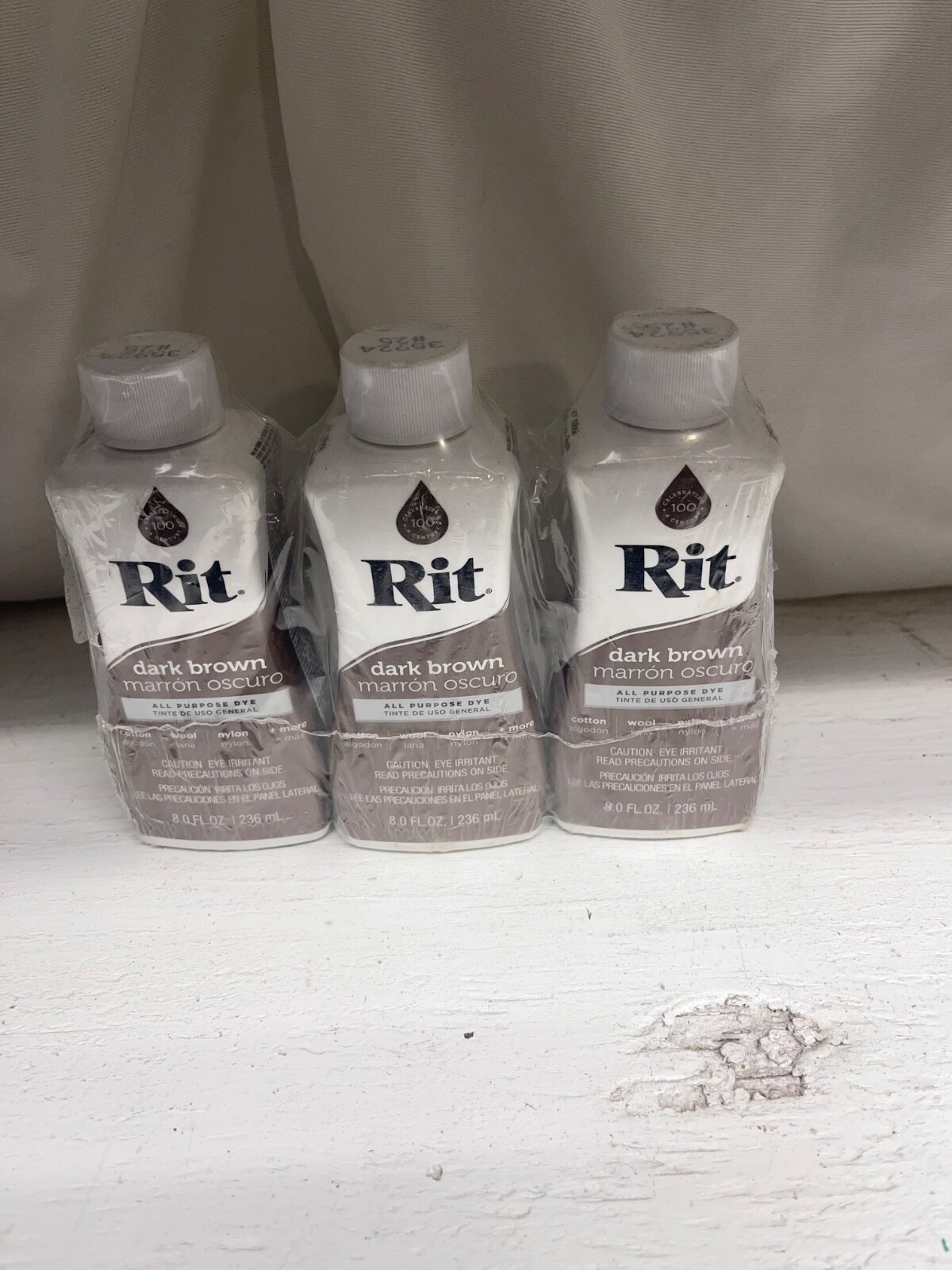 Three pack Rit dark brown all purpose dye | eBay