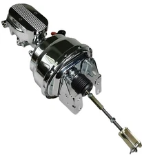 1967 1968 1969 Chevrolet Camaro Chrome Power Brake Booster Master Cylinder kit