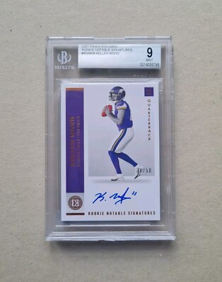 2021 Panini Encased Football Kellen Mond 38/50