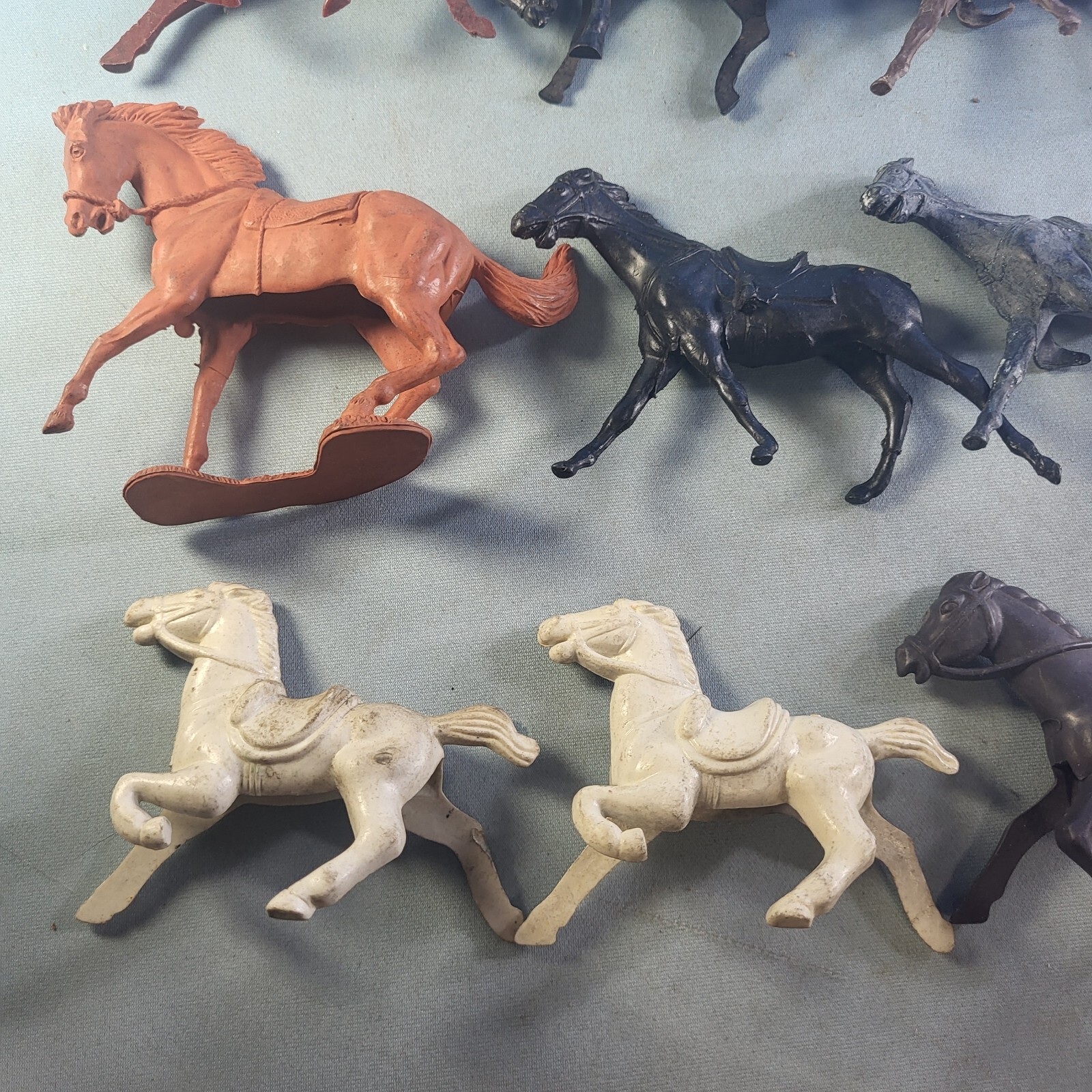Lot Vintage Marx Fort Apache Cavalry Timmee Mpc Lido Rel + Toy Plastic