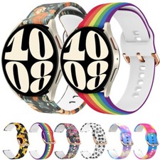 Silicone Watch Band For Samsung Galaxy Watch 7 6 5 4 40/44mm 4 6 Classic 42-47mm