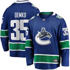 NWT-LG THATCHER DEMKO VANCOUVER CANUCKS LICENSE FANATICS PREMIER HOCKEY JERSEY