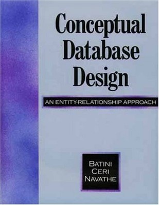 Conceptual Database Design: An Enti..., Navathe, Shamka