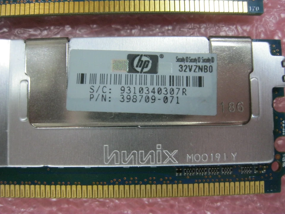 32GB ( 4 * 8GB ) HP 398709-071 Hynix 8GB HMP31GF7AFR4C-Y5D5 2RX4  PC2-5300F - Image 4 of 4