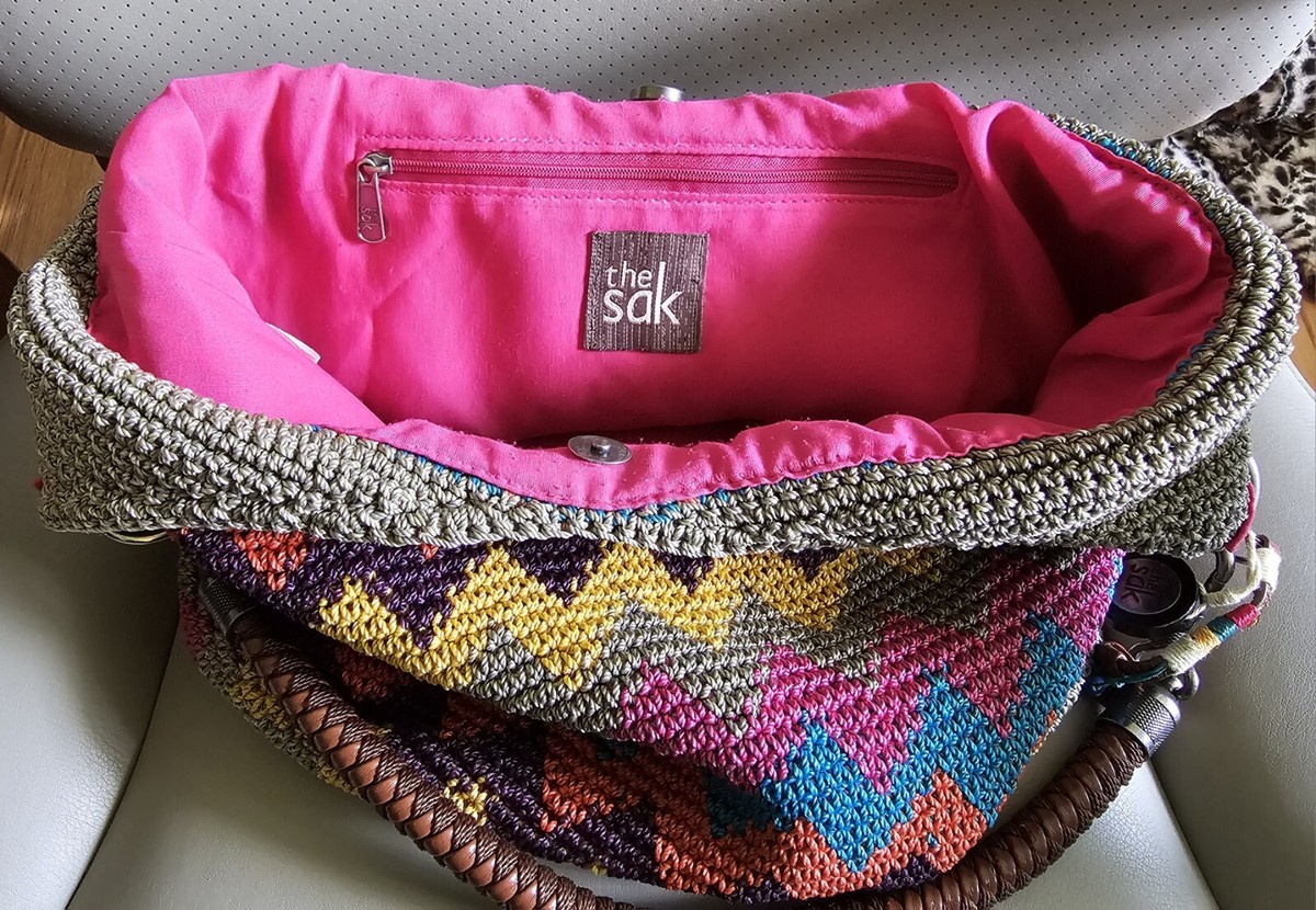 The Sak  Multicolored Backpack with Chevron Design Heckin main image 3