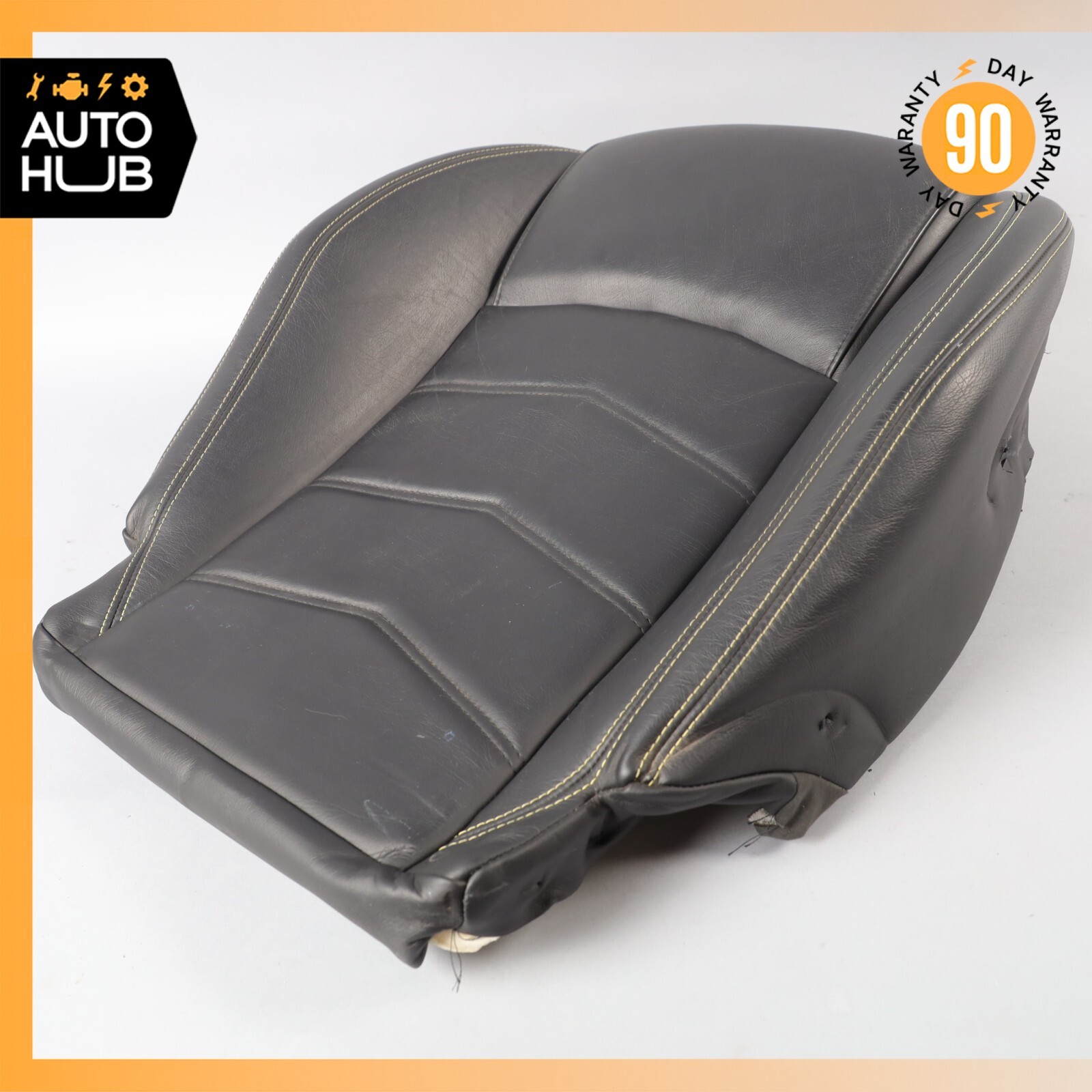 Maserati GranTurismo S M145 Front Seat Cushion Bottom Lower Right Side Black OEM