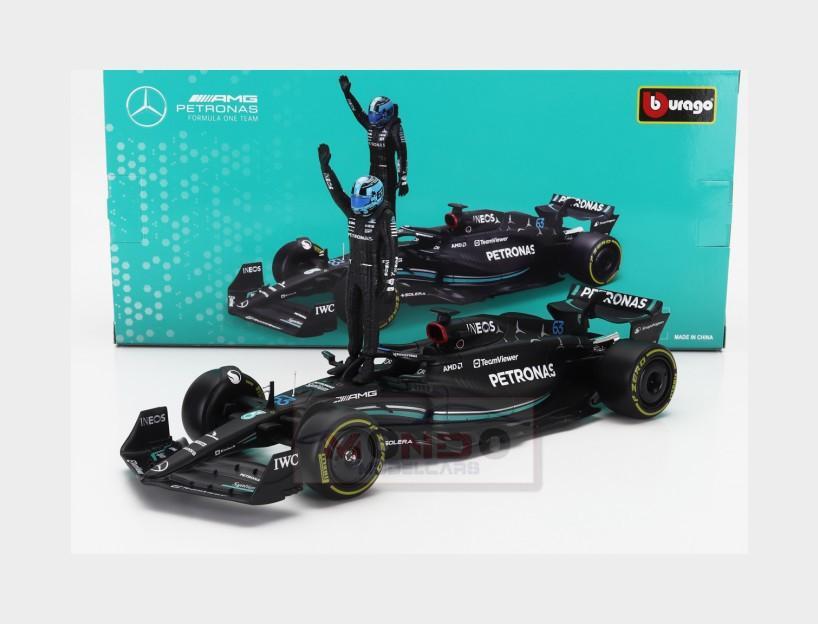 1:24 BURAGO Mercedes Gp F1 W14 #63 Season 2023 George