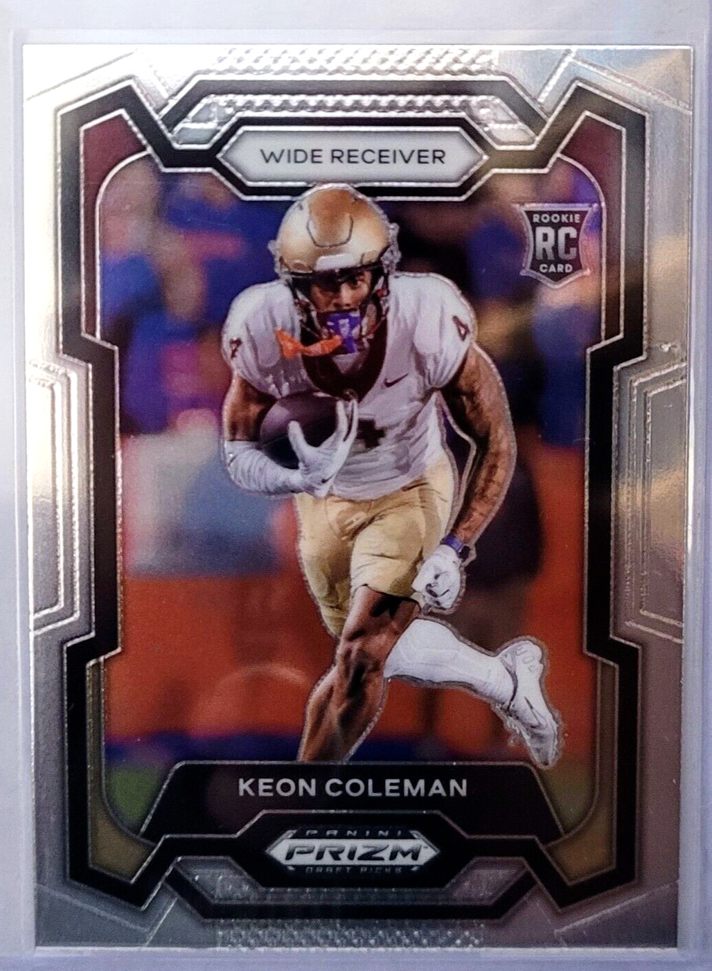 2024 Panini Prizm Draft Pick - #120 Keon Coleman (RC) Florida State Seminoles