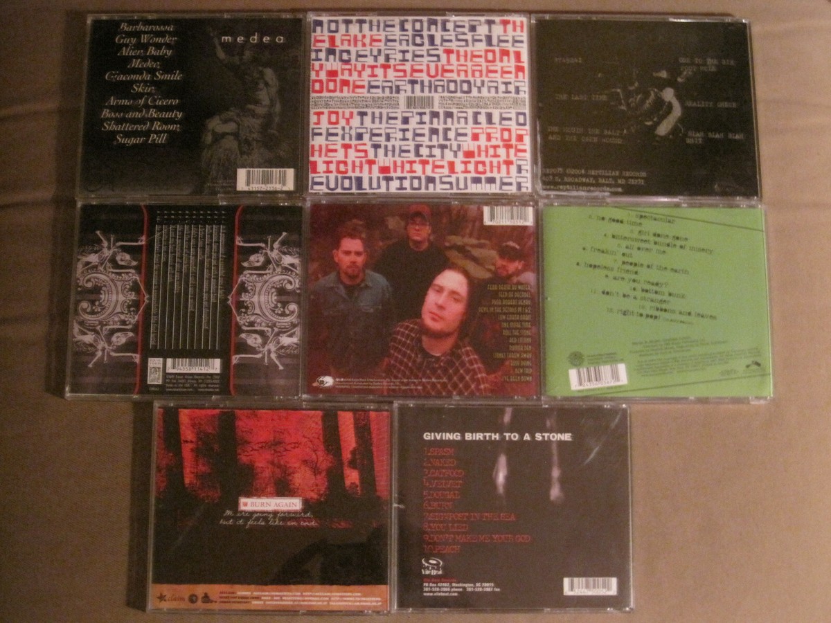 LOT OF 8 2000s ALT ROCK CDS: PEACH BURN AGAIN SUPERSYSTEM SIXTY WATT  SHAMAN VG+ | eBay