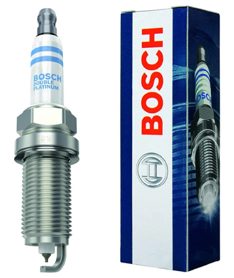 Nuevo Juego de 6 Bujías Doble Platino Original Bosch FR7NPP332 para BMW Saab Foto 3 de 4