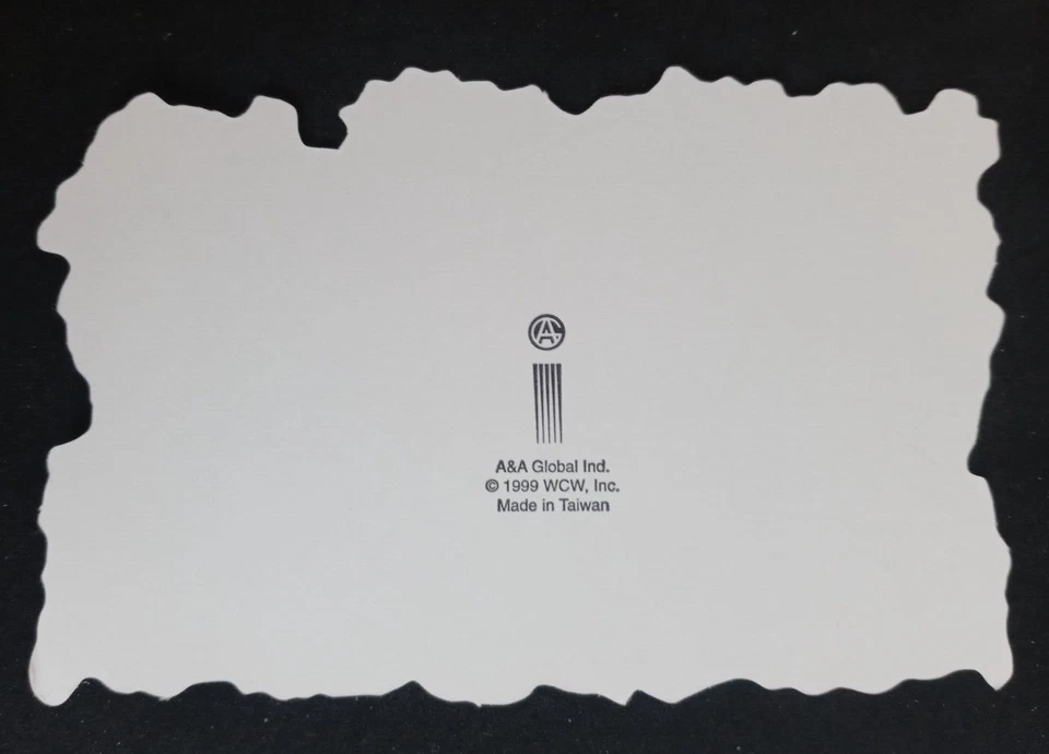 WCW 1999 ¡El Pac In Da House! Pegatina de máquina expendedora de lucha libre Foto 2 de 2