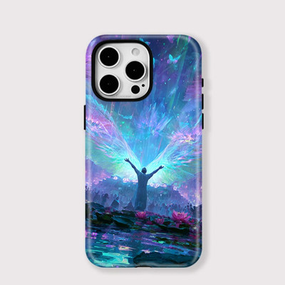 Night Sky Galaxy Aurora Aesthetic Case für iPhone 17 16 15 14 13 12 11