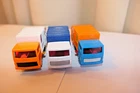 Matchbox Lesney No. 36 refuse truck superfast- lot of three mint condition