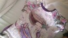 Mermaid Dress Twirly Custom Made Sea Life Purple/Lite Blue Short Slv Girl 6-7Yrs — photo 1