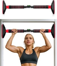 Exercise Pull Up Door Bar Chin Ups Fitness Home Gym Push Doorway Training