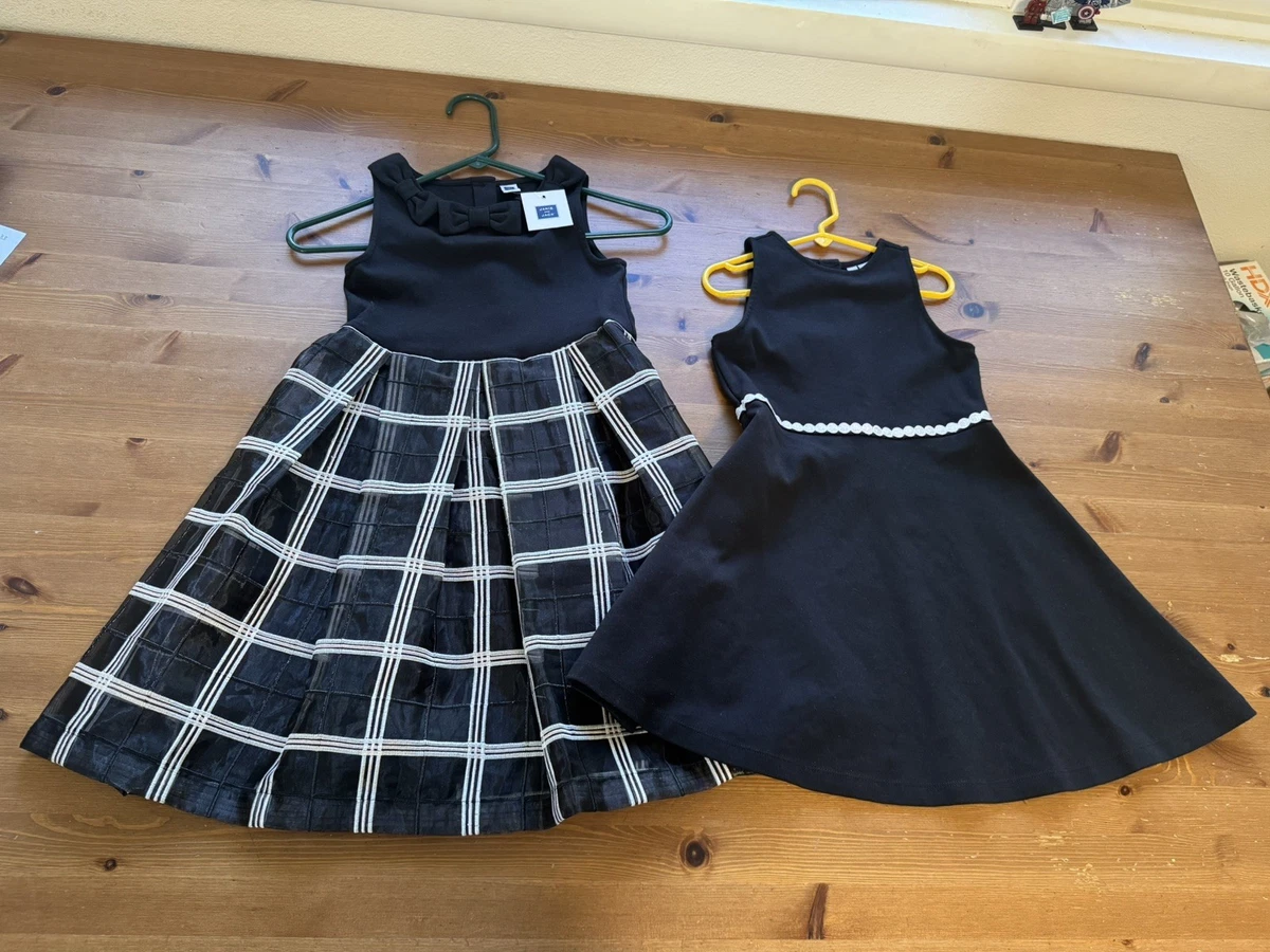 janie and jack black dress Girl JJ Black The Velvet Party Dress by Janie and Jack