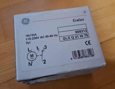 GLX Q 21W 70 PANEL ZEITSCHALTUHR 110-220VAC 10AMP NEU OVP