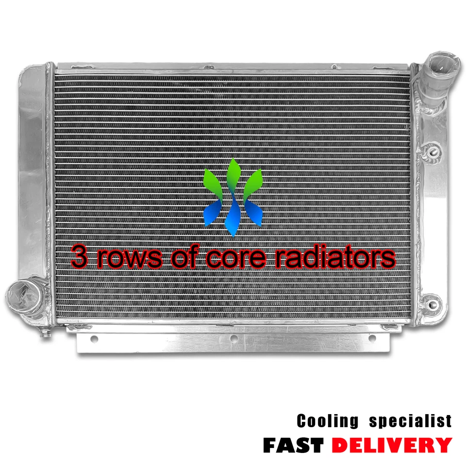 Full Aluminum Radiator for 1958 1959 1960 Ford Thunderbird V8 Engine 2-Rows 5.8L Foto 2 de 4