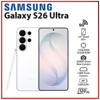 Samsung Galaxy S26 Ultra 12GB+256GB White Dual SIM Unlocked Android Mobile Phone