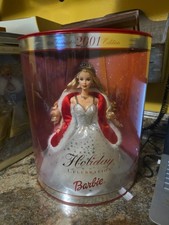 Mattel Holiday Celebration 2001 Barbie Doll - 50304