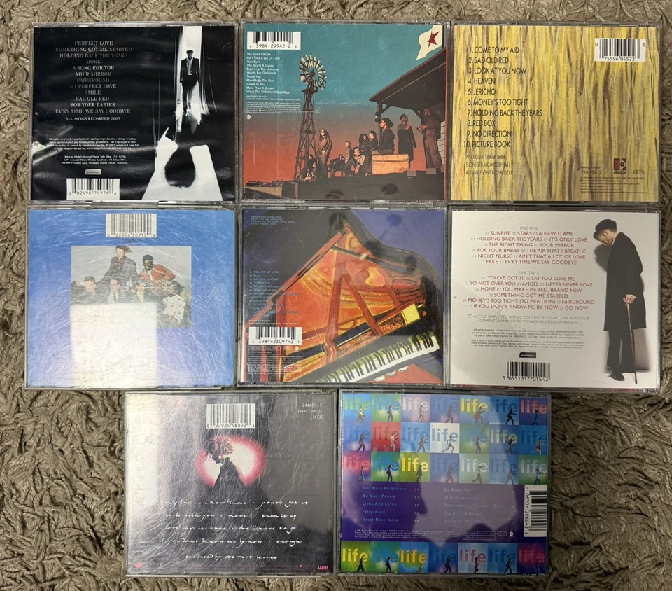 Simply Red - 8 CD Albums Collection in very good condition Fast Free postage - Image 3 of 3
