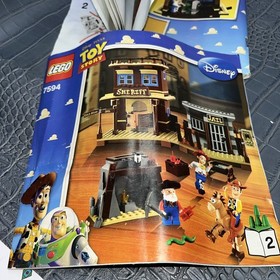 LEGO - Woody's Roundup! - Toy Story - 7594 - INSTRUCTIONS BOOKLETS ONLY