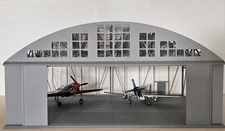 1:48 SCALE WWII AIRCRAFT HANGAR MODEL KIT - ESS RESINWORKS