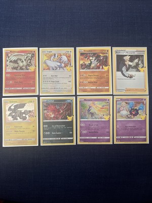 Celebrations Pokemon Cards (see description)