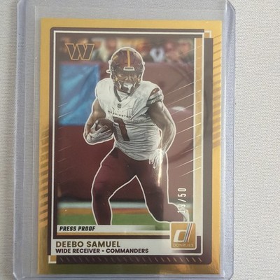 2025 Panini Donruss - Deebo Samuel #36 Press Proof Gold /50