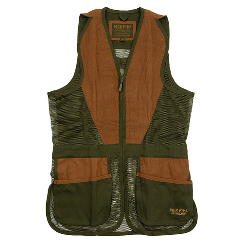 Jack Pyke Sporting Skeet Mesh Vest Gilet Clay Pigeon Shooting RM 48 Tracked - Afbeelding 16 van 16